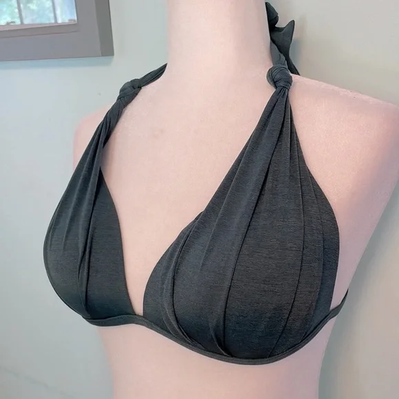 NWOT Athleta Aqualuxe bikini emerald green size M/XL - Picture 2 of 15